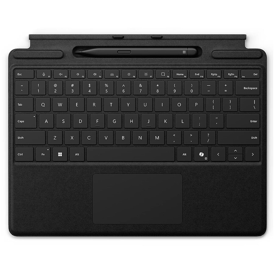 Station d'accueil PC portable Microsoft Clavier pour Surface Pro 13 pouces avec stylet - Ardoise