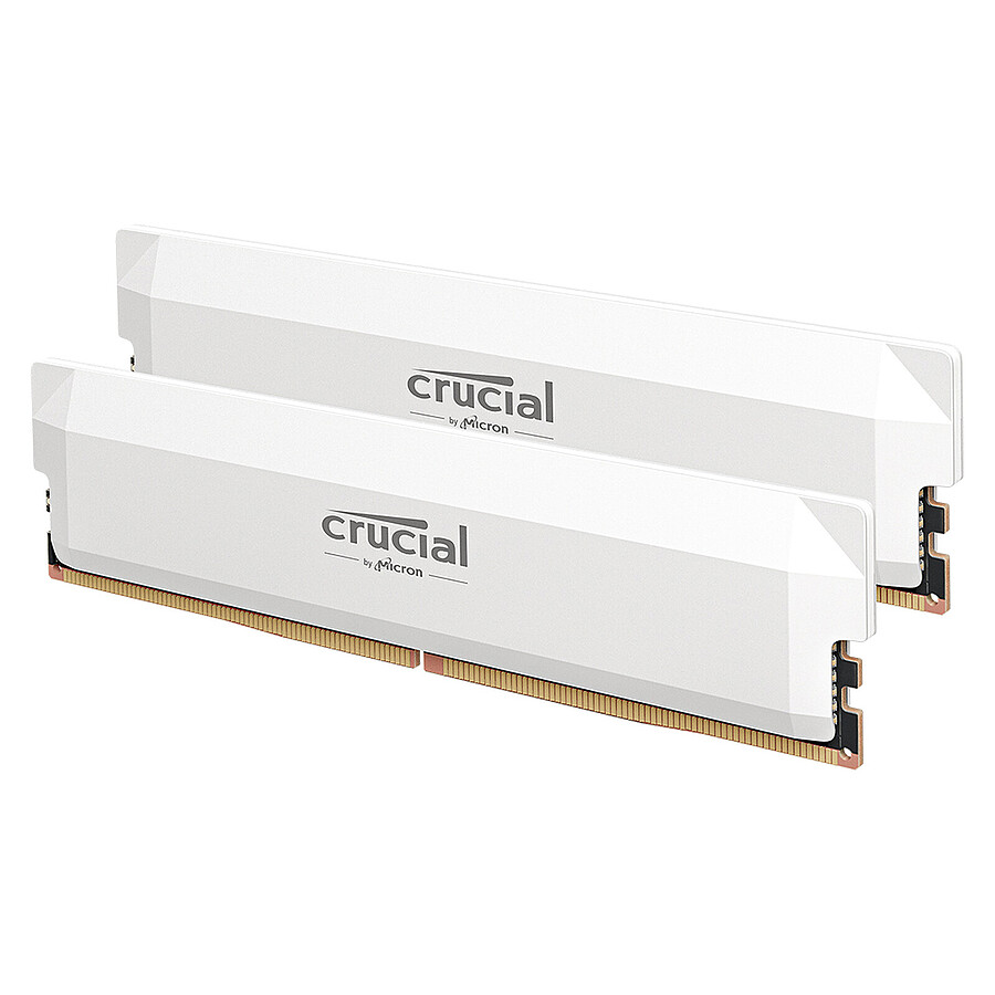 Mémoire Crucial Pro DDR5 Overclocking 2 x 32 Go (64 Go) - 6000 MHz - CL40