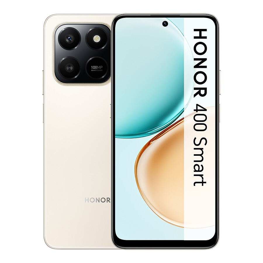 Smartphone Honor 400 Smart 4G (Or) - 6 Go / 128 Go