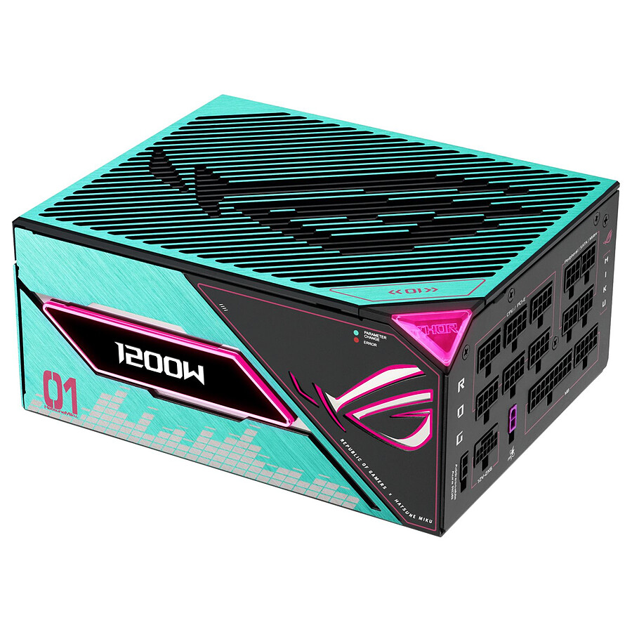 Alimentation PC ASUS ROG Thor 1200W Platinum III Hatsune Miku Edition