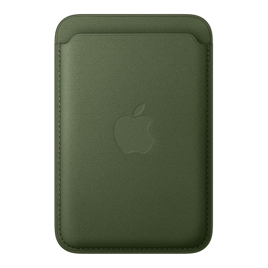 Coque et housse Apple Porte-cartes en tissage fin pour iPhone avec MagSafe - Mousse