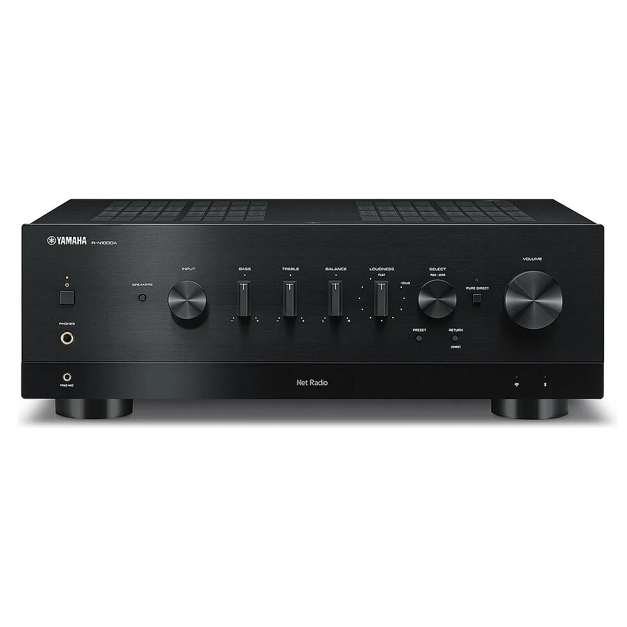 Ampli HiFi Stéréo Yamaha R-N1000A - Noir