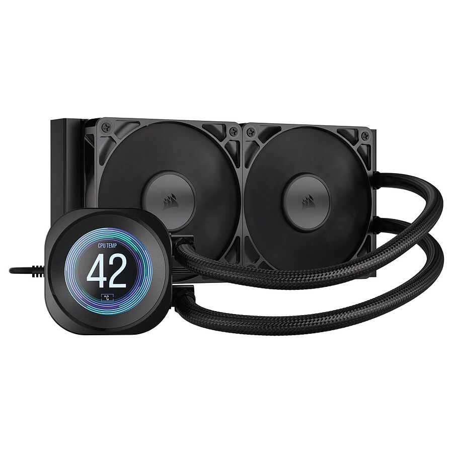 Watercooling AIO Corsair Nautilus 240 RS LCD - Noir