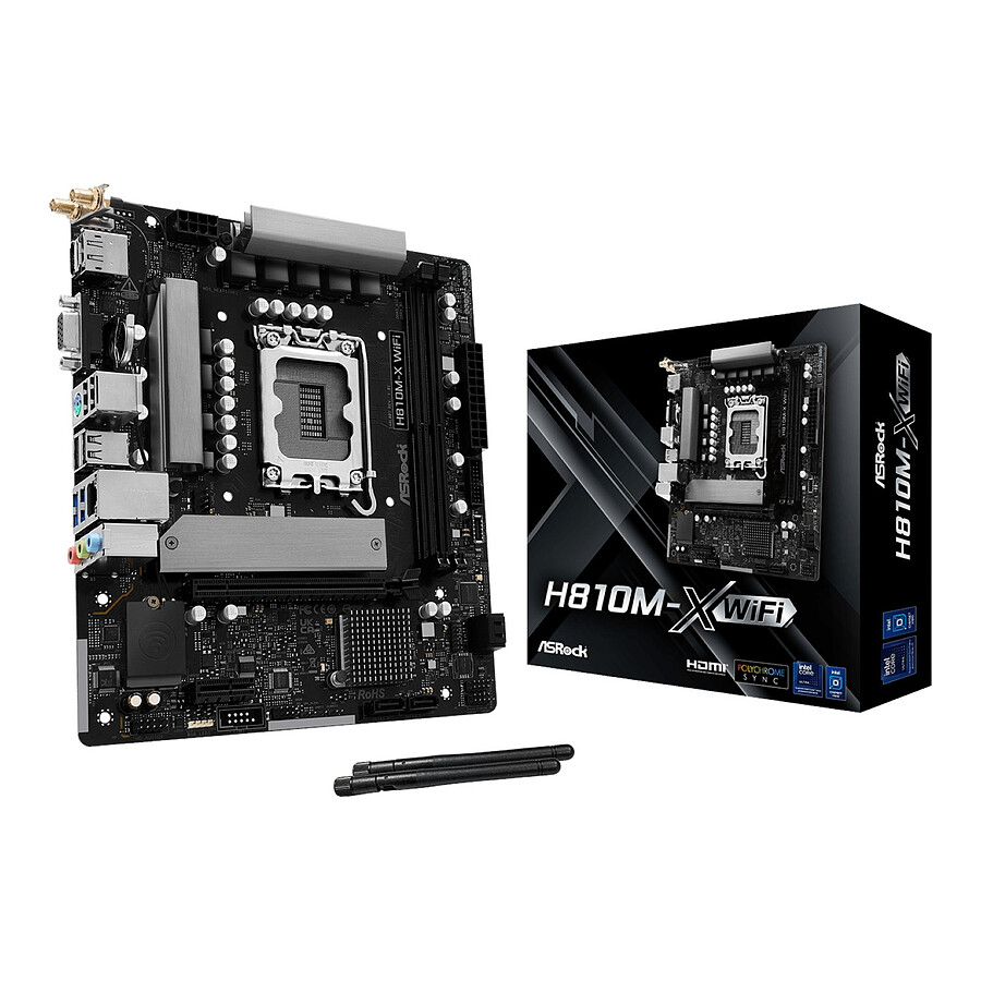 Carte mère ASRock H810M-X WiFi