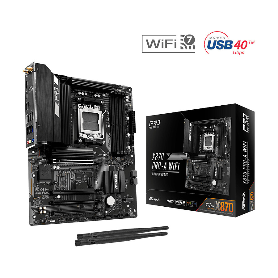 Carte mère ASRock X870 Pro-A WiFi