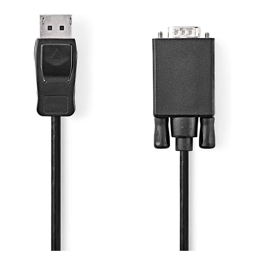 Adaptateur DisplayPort NEDIS Câble DisplayPort Mâle vers VGA Mâle (1 m)