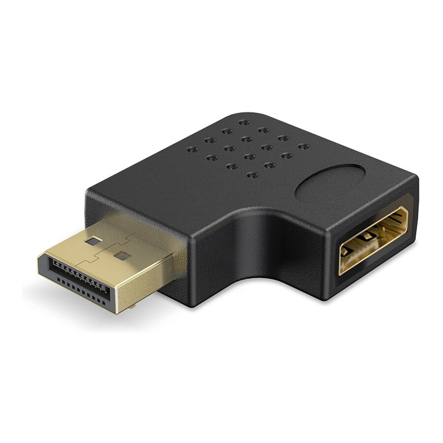 Adaptateur DisplayPort Goobay DisplayPort Adapter 8K (90° Droite)