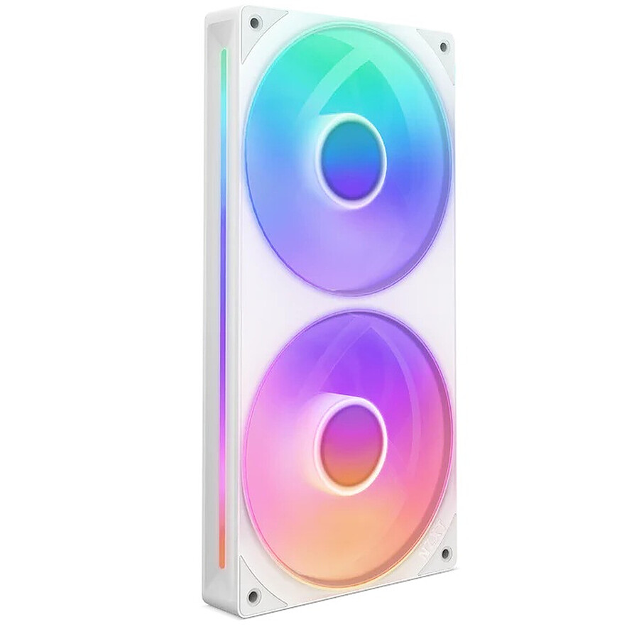 Ventilateur Boîtier NZXT F280 RGB Core - Blanc