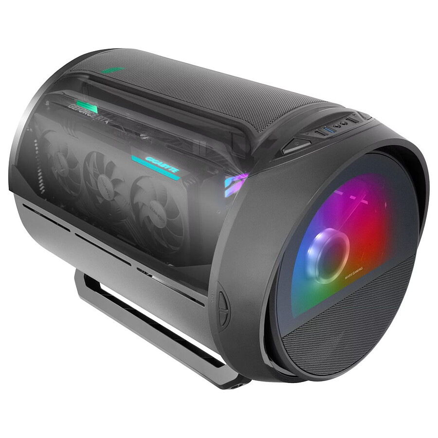 Boîtier PC Mars Gaming MC-CYLON - Noir