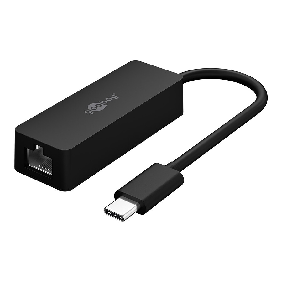 Accessoires RJ45 Goobay Adaptateur USB-C RJ45 Noir