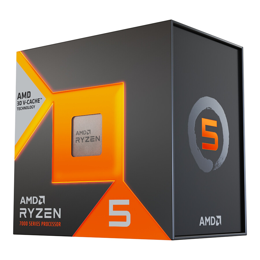 Processeur AMD Ryzen 5 7500X3D (4.0 GHz)