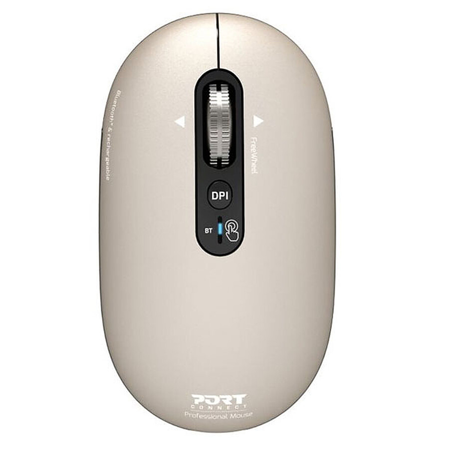 Souris PC PORT Connect Pure Color - Pearl