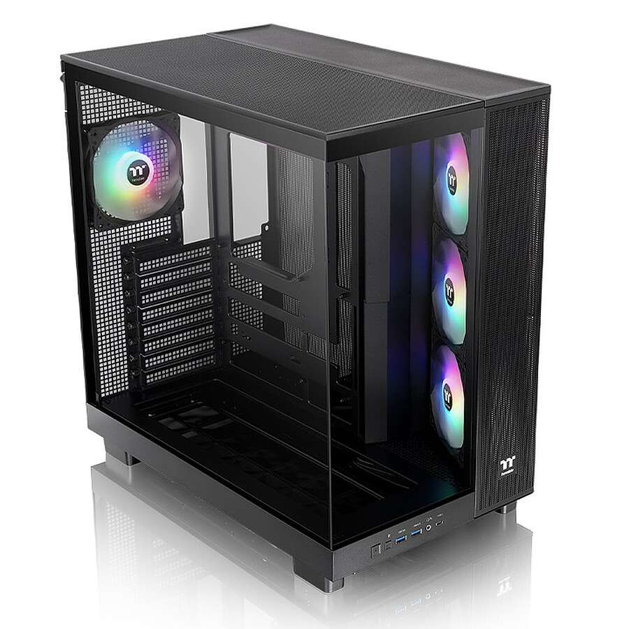Boîtier PC Thermaltake View 380 XL TG ARGB - Noir