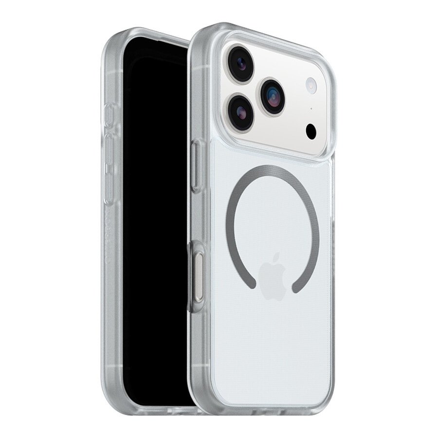 Coque et housse OtterBox React Series Clear (transparent) - Protection MagSafe ultra-fine pour iPhone 17 Pro Max
