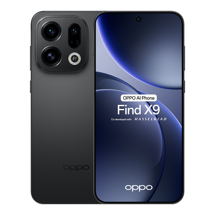 Smartphone OPPO FIND X9 5G (Noir Stellaire) - 512 Go - 12 Go