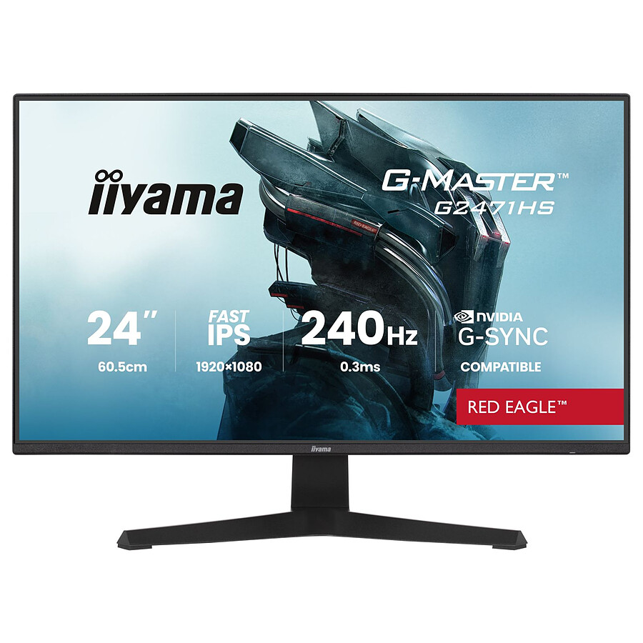 Écran PC iiyama G-Master G2471HS-B1 Red Eagle