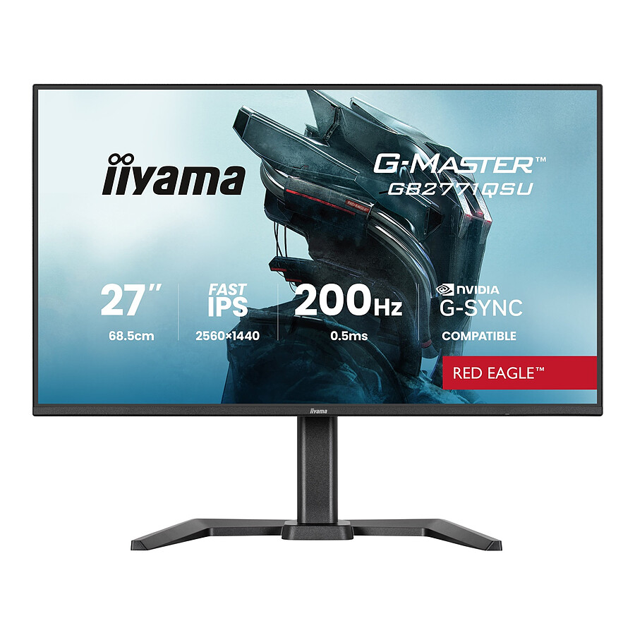 Écran PC iiyama 27"G-Master GB2771QSU-B1 Red Eagle