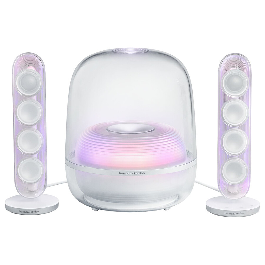 Enceinte sans fil Harman Kardon SoundSticks 5 - Blanc - Enceinte Bluetooth