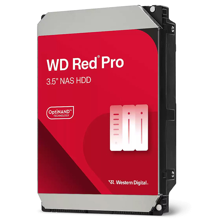 Disque dur interne Western Digital WD Red Pro - 20 To - 512 Mo - Version Bulk  