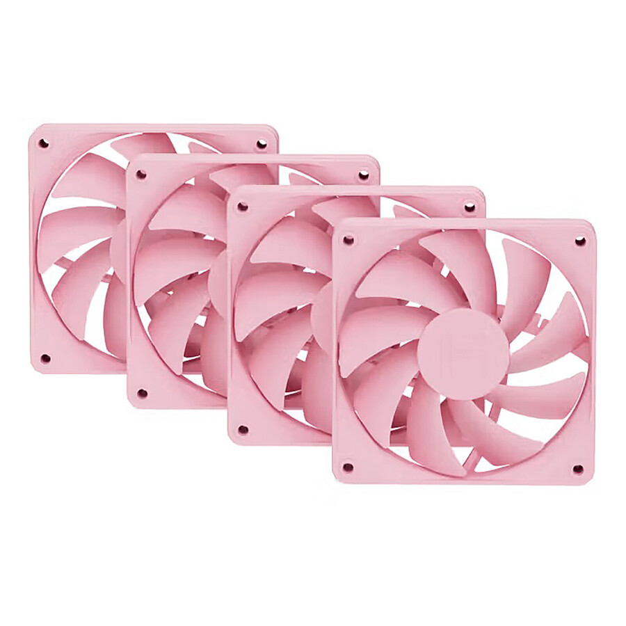 Ventilateur Boîtier Hyte FA12 Rose - Pack de 4