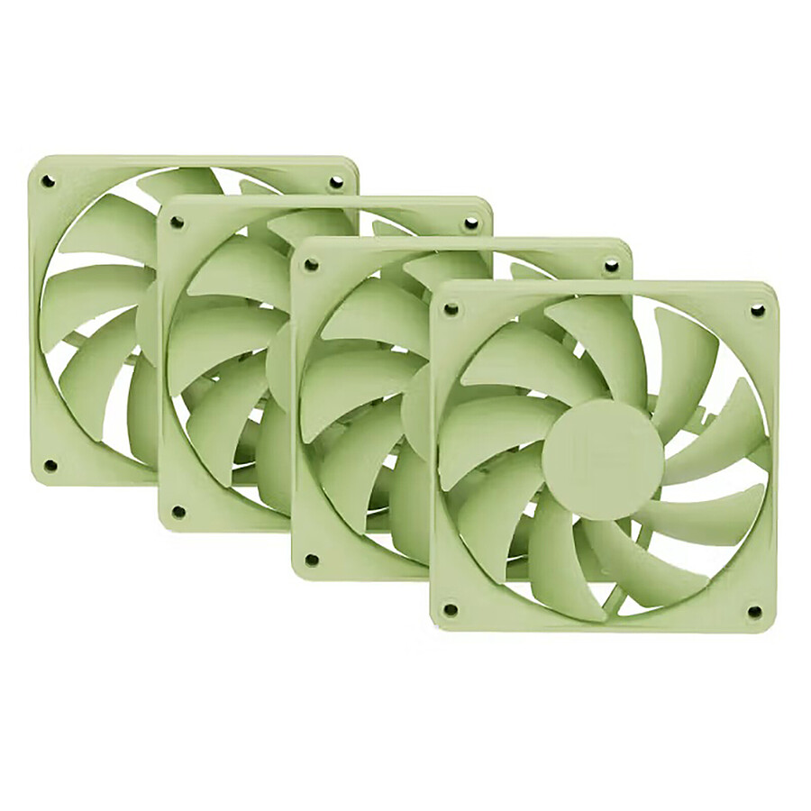 Ventilateur Boîtier Hyte FA12 Vert - Pack de 4