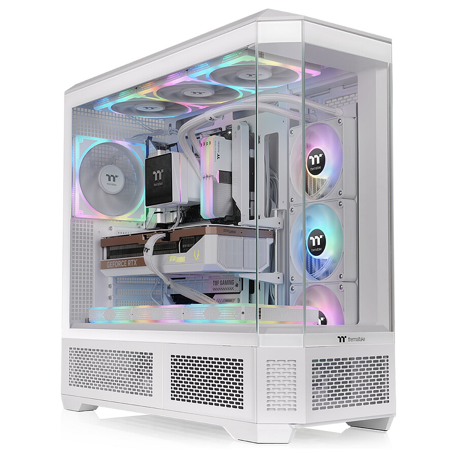 Boîtier PC Thermaltake View 600 TG - Blanc