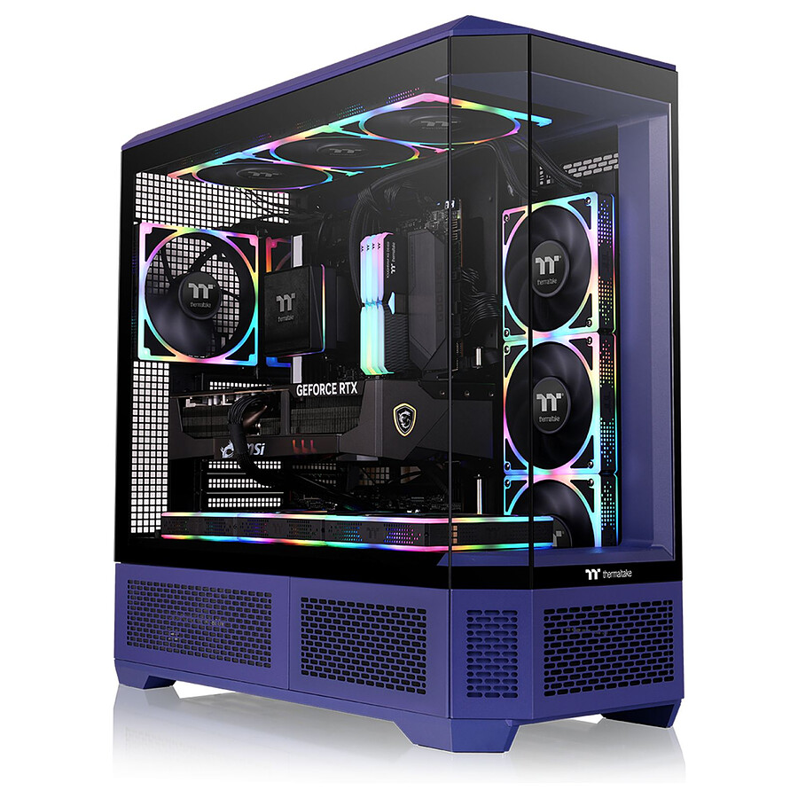Boîtier PC Thermaltake View 600 TG - Future Dusk violet