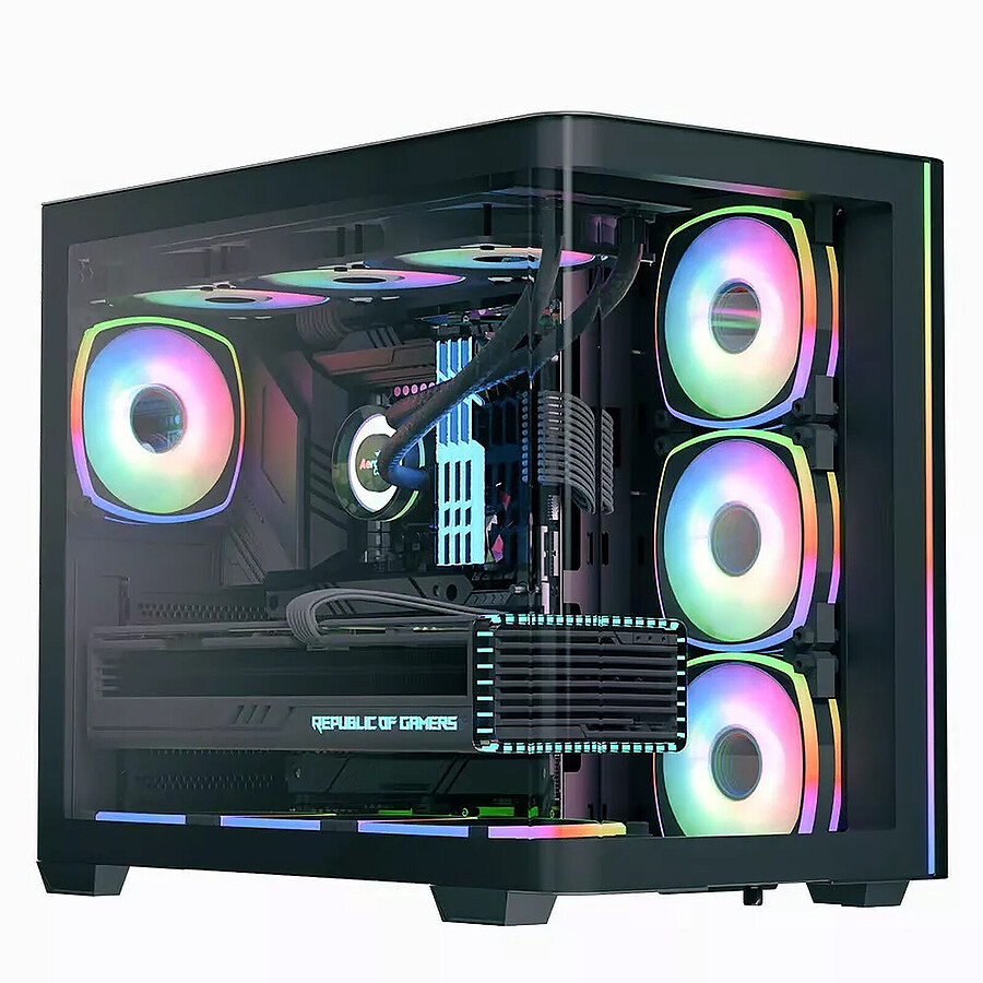 Boîtier PC Aerocool P500C Evo - Noir