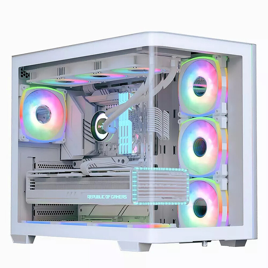 Boîtier PC Aerocool P500C Evo - Blanc