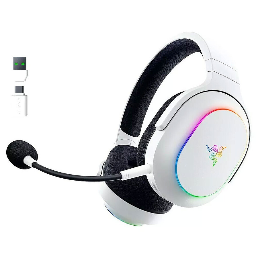 Casque micro Razer Barracuda X Chroma - Blanc