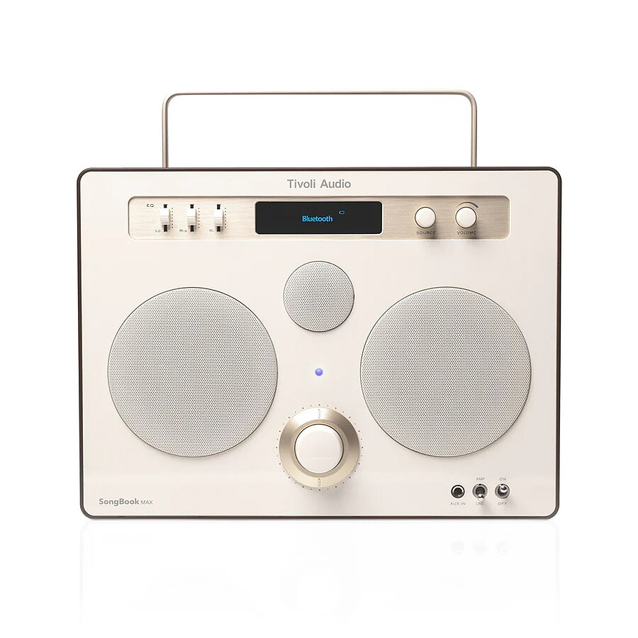 Enceinte sans fil Tivoli Audio SongBook Max - Crème/Marron 