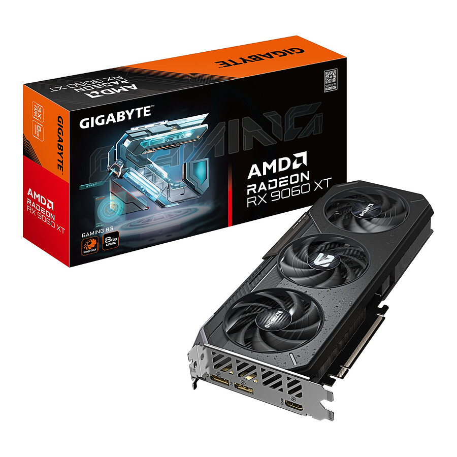 Carte graphique Gigabyte Radeon RX 9060 XT GAMING 8G
