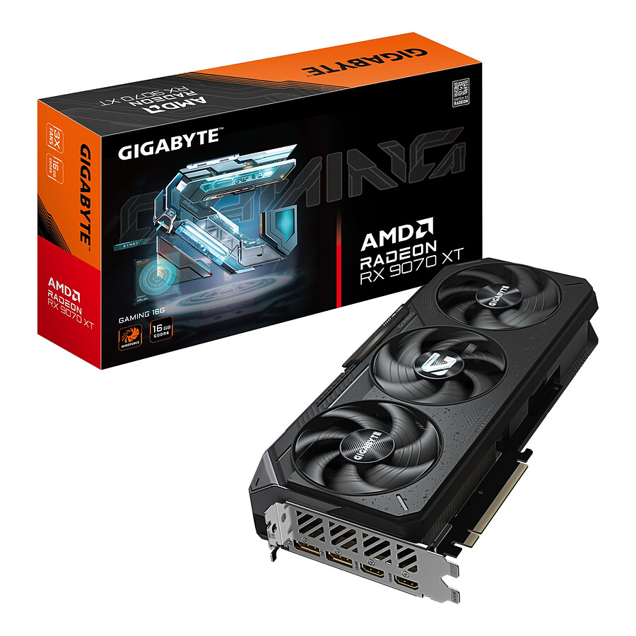 Carte graphique Gigabyte Radeon RX 9070 XT GAMING 16G