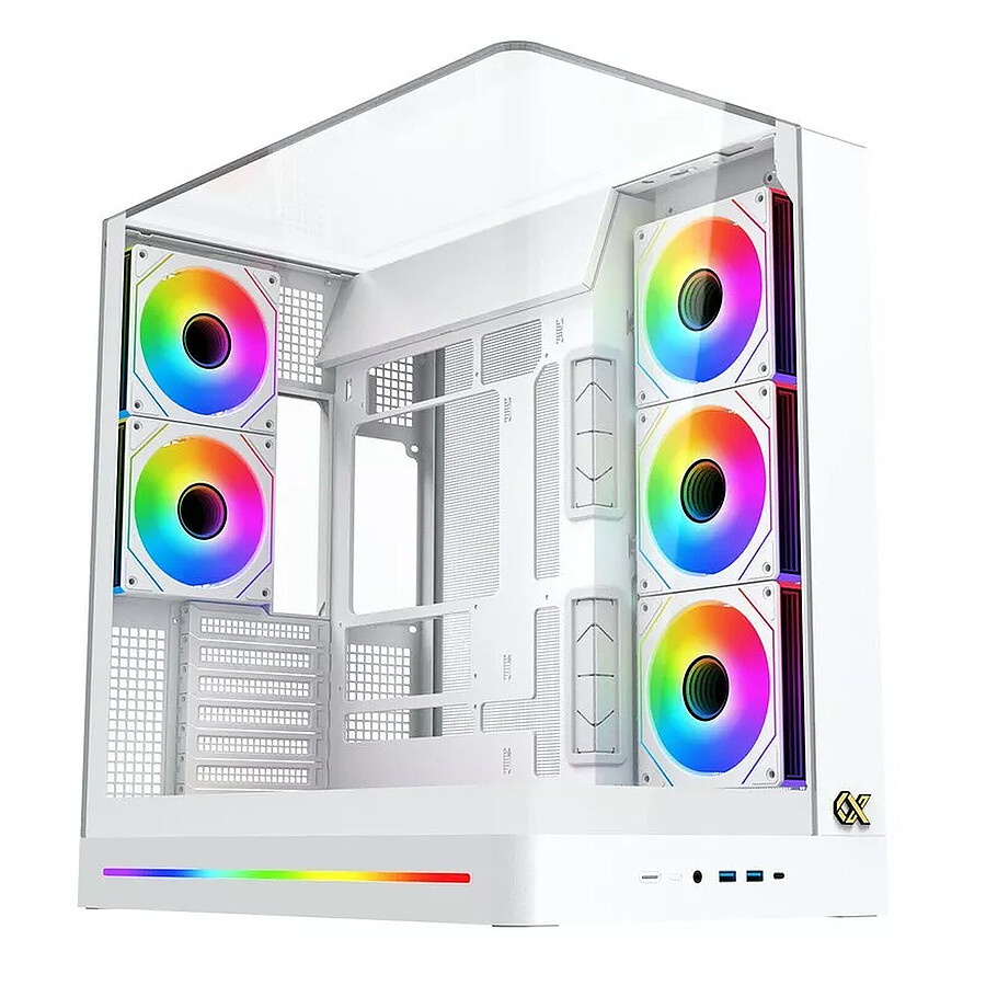 Boîtier PC Xigmatek Pano II - Blanc