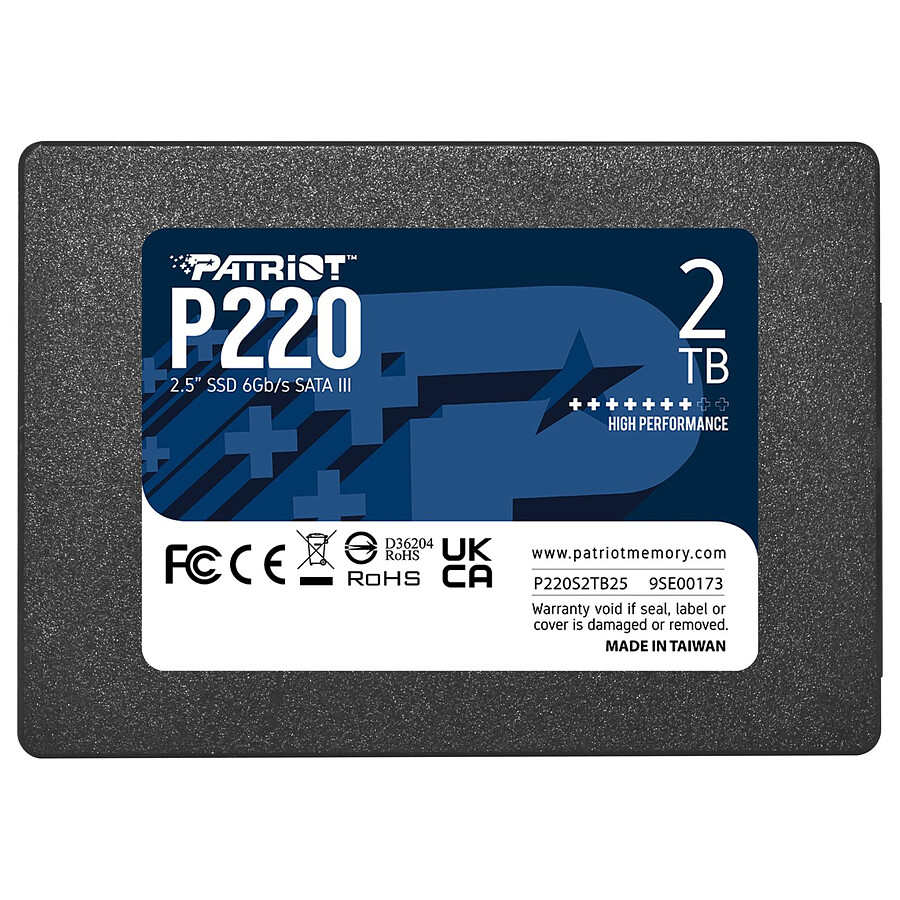 Disque SSD Patriot SSD P220 2 To  