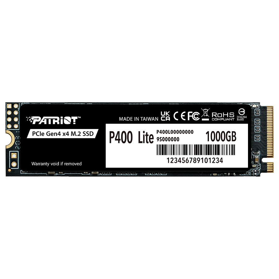 Disque SSD Patriot SSD P400 Lite 1 To  