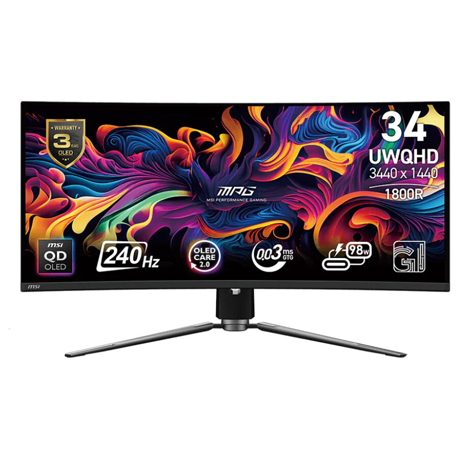 Écran PC MSI MPG 341CQR QD-OLED X36