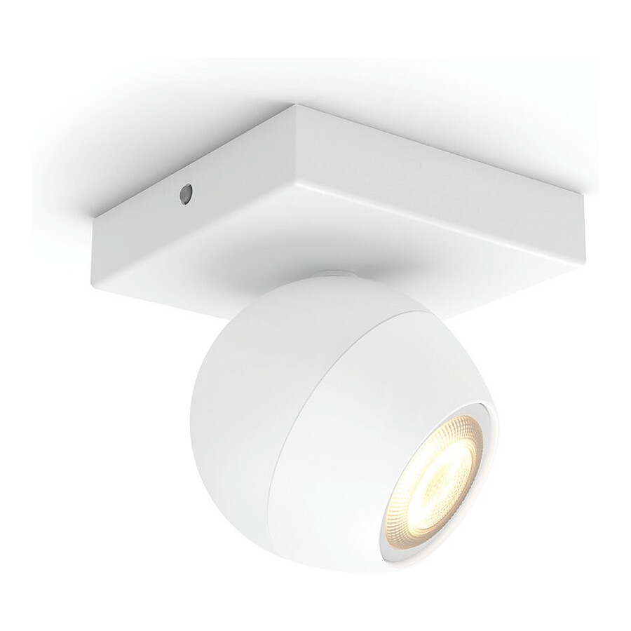 Ampoule connectée Philips Hue White Spot d'intérieur connecté BUCKRAM extension - 5.5W - Blanc
