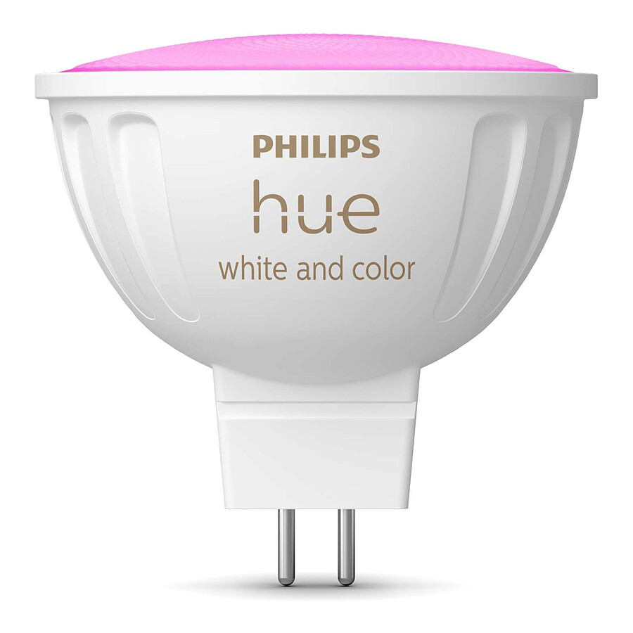 Ampoule connectée Philips Hue White & Color ambiance Ampoule connectée 5.8W 12V MR16