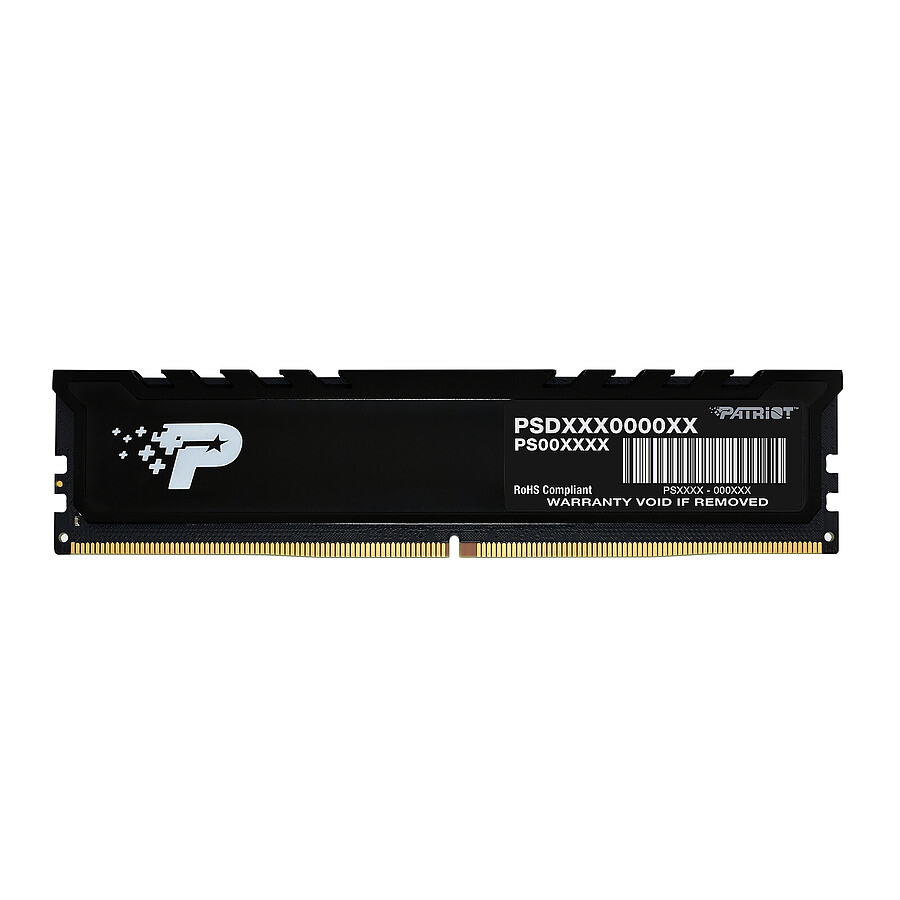Mémoire Patriot Signature Premium DDR5 - 1 x 8 Go (8 Go) - 5600 MHz - CL46
