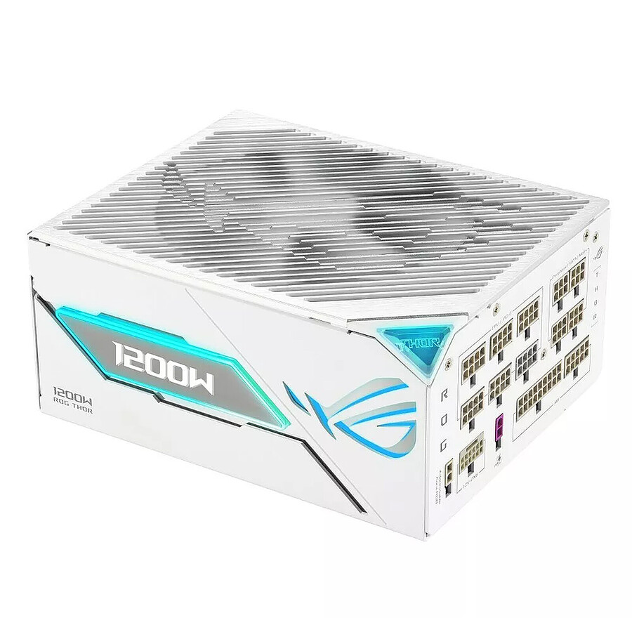Alimentation PC ASUS ROG Thor 1200W Platinum III - Blanc
