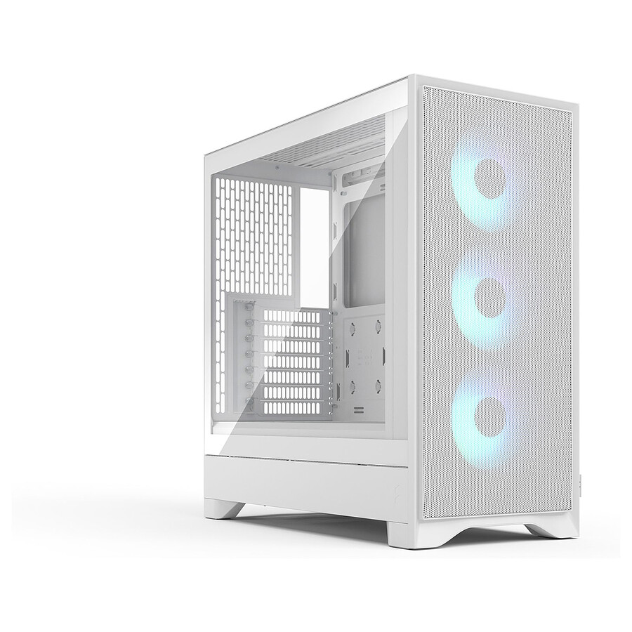 Boîtier PC Fractal Design Pop 2 Air TG RGB - Blanc