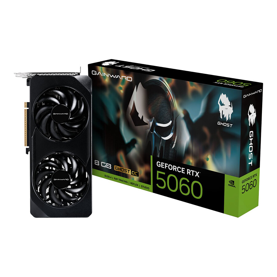 Carte graphique Gainward GeForce RTX 5060 Ghost OC 8 Go