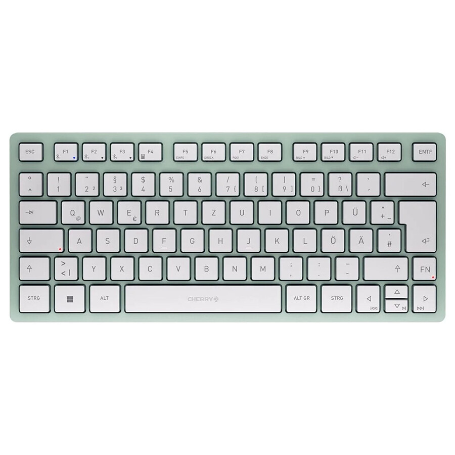Clavier PC Cherry KW 7100 Mini BT - Vert
