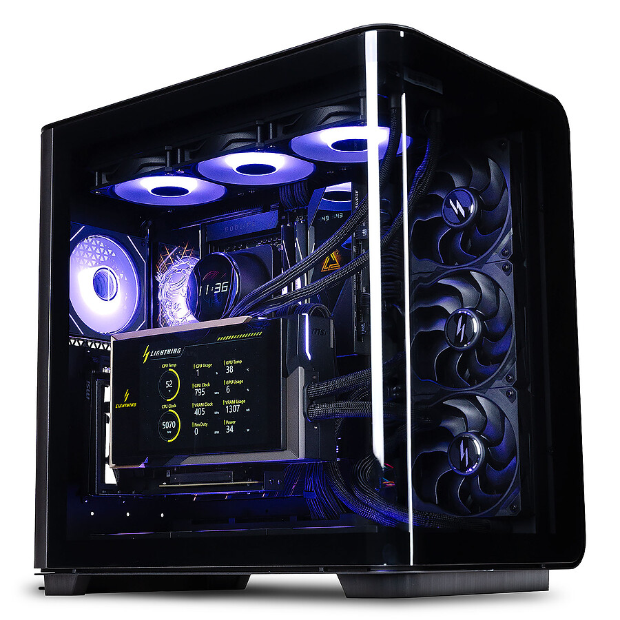 PC de bureau PC Gamer Lightning - Win11 Pro installé (licence fournie)