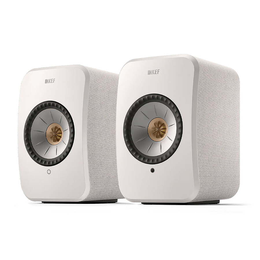 Enceintes HiFi / Home-Cinéma KEF LSX II - Blanc coton