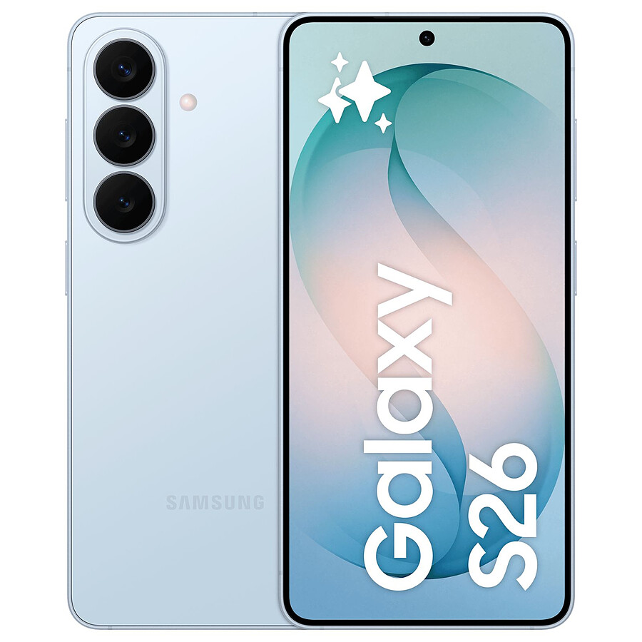 Smartphone Samsung Galaxy S26 5G (Bleu) - 256 Go  
