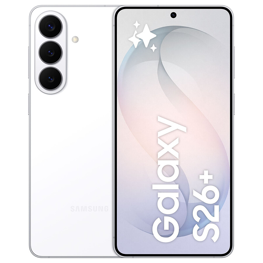 Smartphone Samsung Galaxy S26+ 5G (Blanc) - 512 Go 