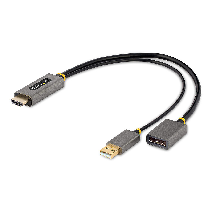 Adaptateur DisplayPort StarTech.com Adaptateur HDMI 4K 60Hz vers DisplayPort M/F - 30 cm 