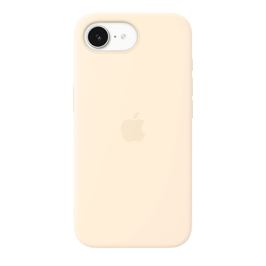 Coque et housse Apple Silicone Case with MagSafe Vanille Apple iPhone 17e